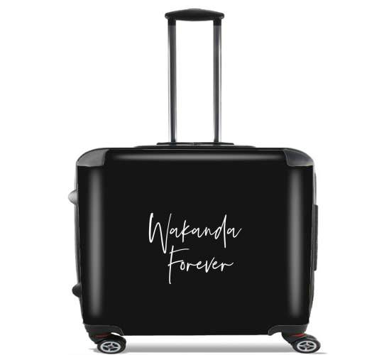  Black Panther Abstract Art Wakanda Forever para Ruedas cabina bolsa de equipaje maleta trolley 17" laptop