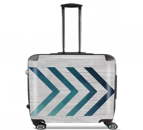  Blue Arrow  para Ruedas cabina bolsa de equipaje maleta trolley 17" laptop