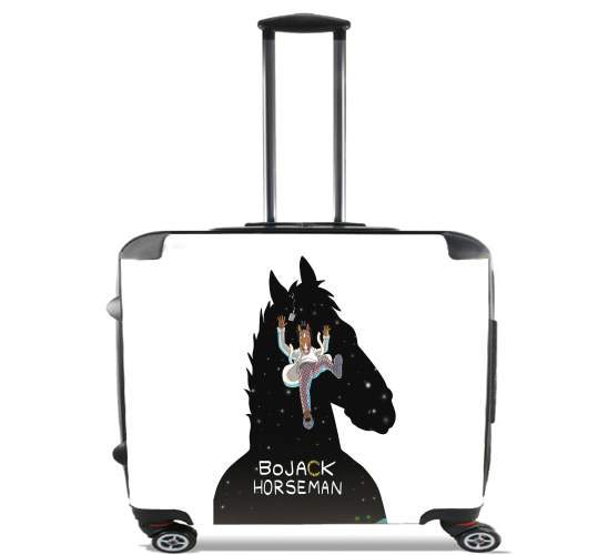  Bojack horseman fanart para Ruedas cabina bolsa de equipaje maleta trolley 17" laptop