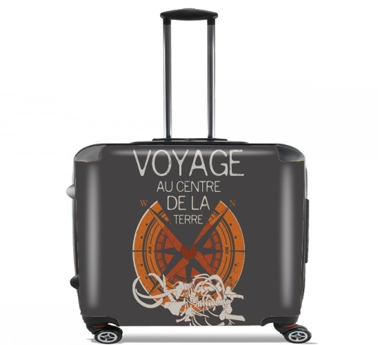  Book Collection: Jules Verne para Ruedas cabina bolsa de equipaje maleta trolley 17" laptop