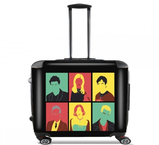  Buffy Pop para Ruedas cabina bolsa de equipaje maleta trolley 17" laptop