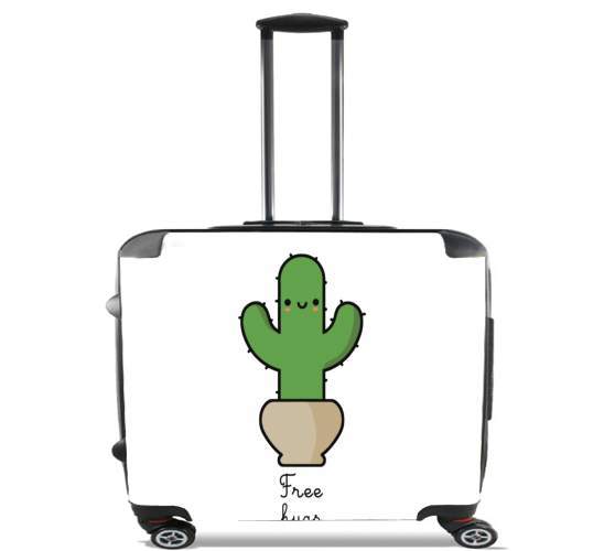  Cactus Free Hugs para Ruedas cabina bolsa de equipaje maleta trolley 17" laptop