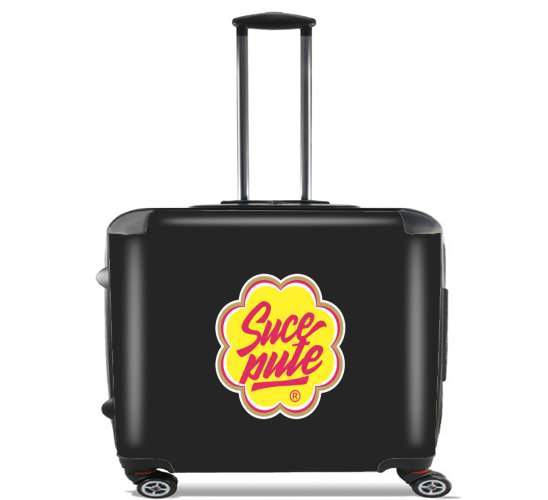  Chupa Sucepute Alkpote Style para Ruedas cabina bolsa de equipaje maleta trolley 17" laptop