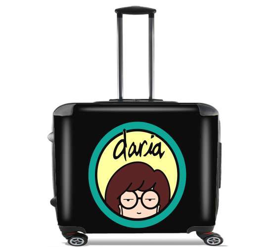  Daria para Ruedas cabina bolsa de equipaje maleta trolley 17" laptop