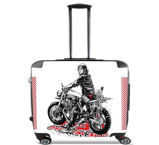  Daryl The Biker Dixon para Ruedas cabina bolsa de equipaje maleta trolley 17" laptop