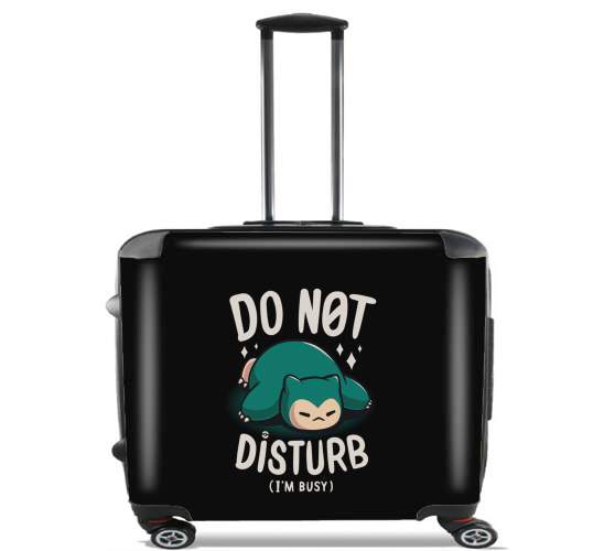  Do not disturb im busy para Ruedas cabina bolsa de equipaje maleta trolley 17" laptop