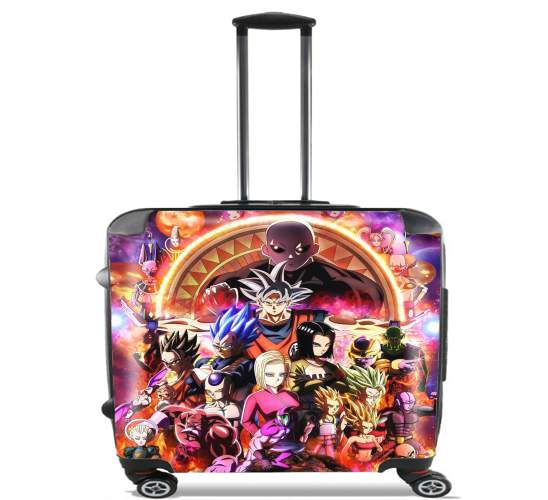  Dragon Ball X Avengers para Ruedas cabina bolsa de equipaje maleta trolley 17" laptop
