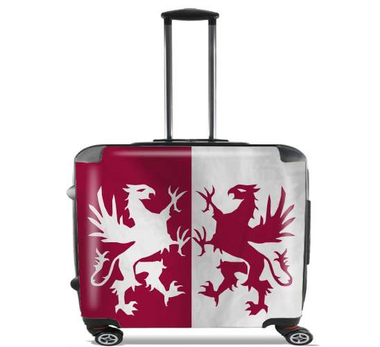  Flag House Connington para Ruedas cabina bolsa de equipaje maleta trolley 17" laptop