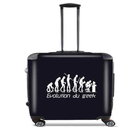  Geek Evolution para Ruedas cabina bolsa de equipaje maleta trolley 17" laptop