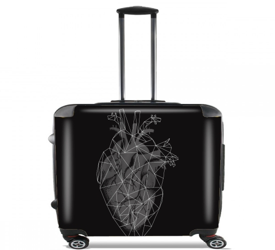  heart II para Ruedas cabina bolsa de equipaje maleta trolley 17" laptop