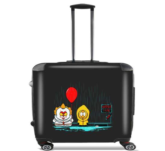  Horror Park Tribute South Park para Ruedas cabina bolsa de equipaje maleta trolley 17" laptop