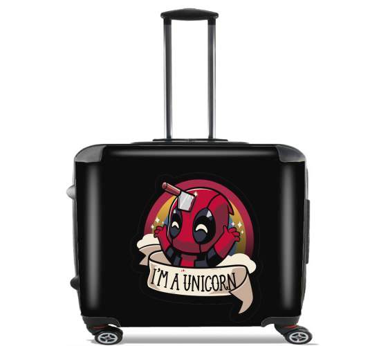  I am a dead unicorn para Ruedas cabina bolsa de equipaje maleta trolley 17" laptop