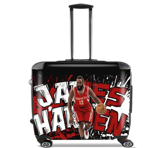  James Harden Basketball Legend para Ruedas cabina bolsa de equipaje maleta trolley 17" laptop