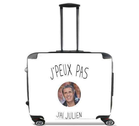  Je peux pas jai julien clerc para Ruedas cabina bolsa de equipaje maleta trolley 17" laptop