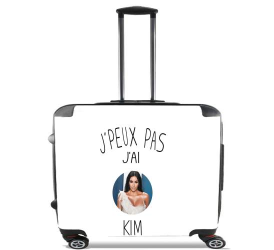  Je peux pas jai Kim Kardashian para Ruedas cabina bolsa de equipaje maleta trolley 17" laptop