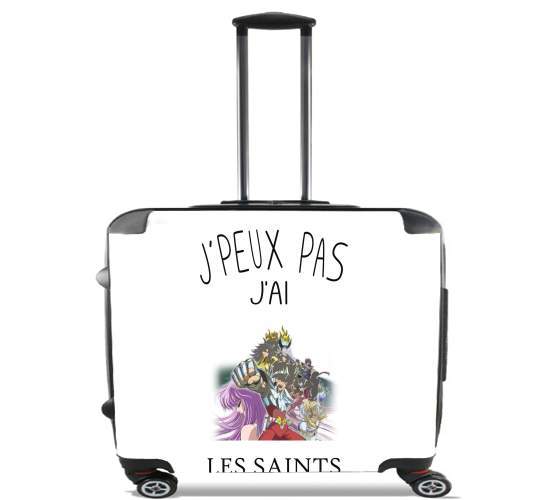  Je peux pas jai les saints para Ruedas cabina bolsa de equipaje maleta trolley 17" laptop