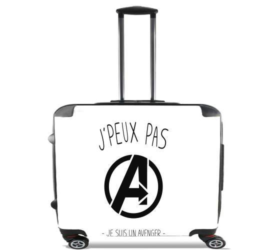  Je peux pas je suis un Avenger para Ruedas cabina bolsa de equipaje maleta trolley 17" laptop