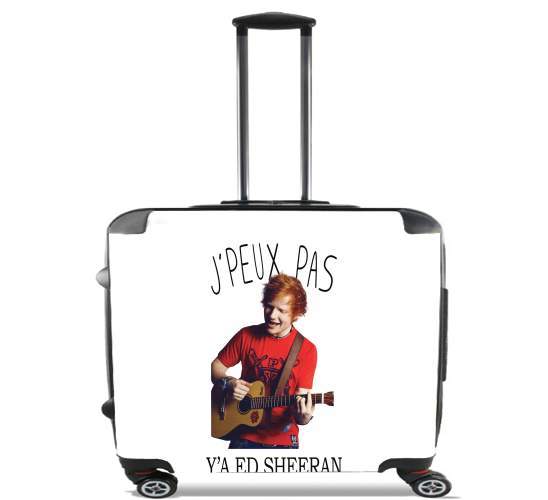  Je peux pas ya ed sheeran para Ruedas cabina bolsa de equipaje maleta trolley 17" laptop