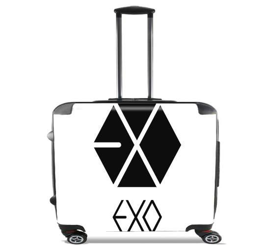  K-pop EXO - PTP para Ruedas cabina bolsa de equipaje maleta trolley 17" laptop