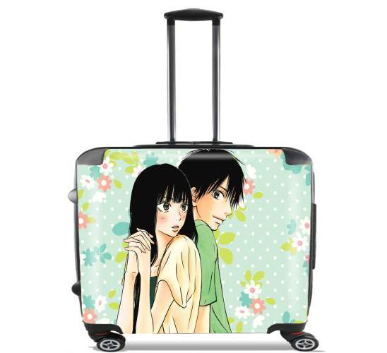  Kimi no todoke para Ruedas cabina bolsa de equipaje maleta trolley 17" laptop