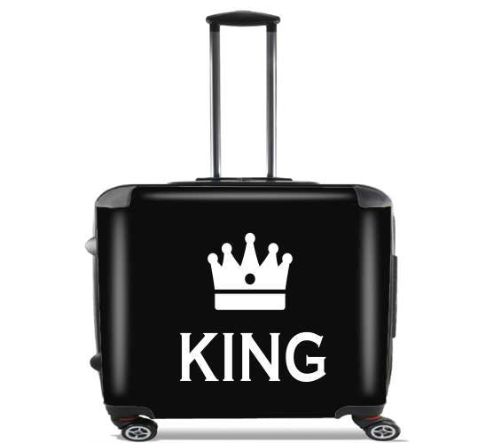  King para Ruedas cabina bolsa de equipaje maleta trolley 17" laptop