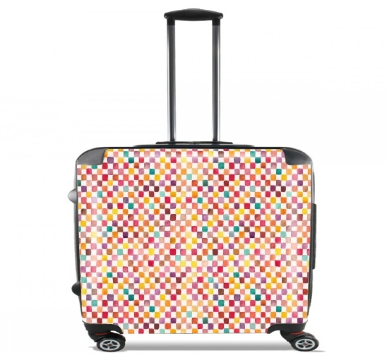  Klee Pattern para Ruedas cabina bolsa de equipaje maleta trolley 17" laptop