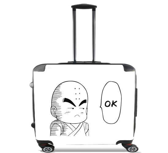  Krilin Ok para Ruedas cabina bolsa de equipaje maleta trolley 17" laptop