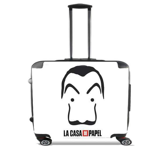  La Casa de Papel para Ruedas cabina bolsa de equipaje maleta trolley 17" laptop