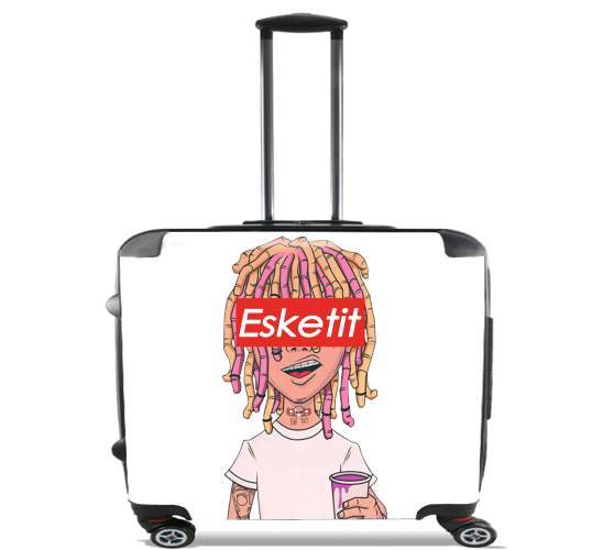  Lil Pump ESKETIT Peep Uzi Yachty XAN Supreme Xanax para Ruedas cabina bolsa de equipaje maleta trolley 17" laptop