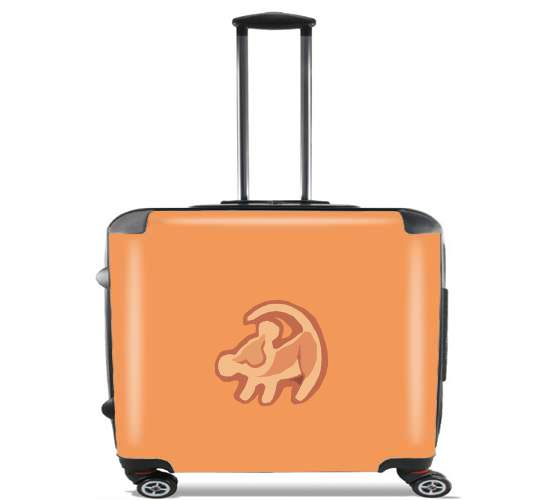  Lion King Symbol by Rafiki para Ruedas cabina bolsa de equipaje maleta trolley 17" laptop