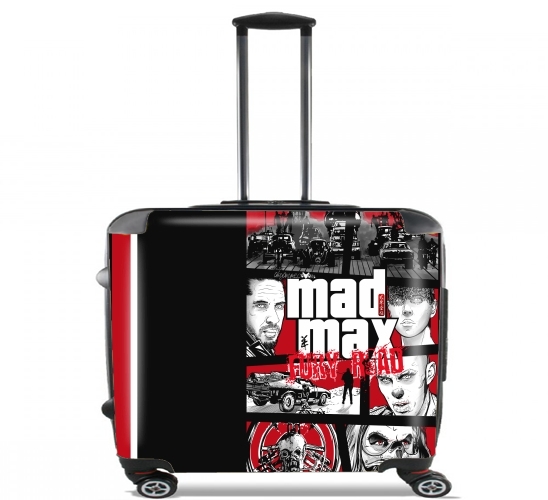  Mashup GTA Mad Max Fury Road para Ruedas cabina bolsa de equipaje maleta trolley 17" laptop