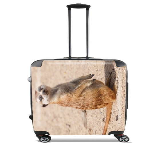  Meerkat para Ruedas cabina bolsa de equipaje maleta trolley 17" laptop