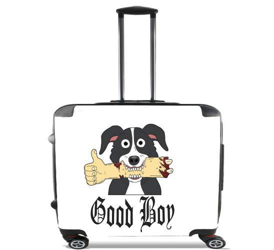  mr pickles good boy para Ruedas cabina bolsa de equipaje maleta trolley 17" laptop