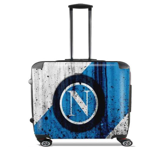  Napoli Football Home Primera para Ruedas cabina bolsa de equipaje maleta trolley 17" laptop