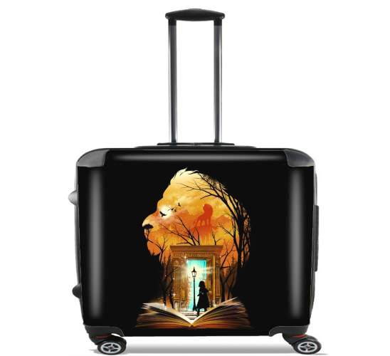  Narnia BookArt para Ruedas cabina bolsa de equipaje maleta trolley 17" laptop