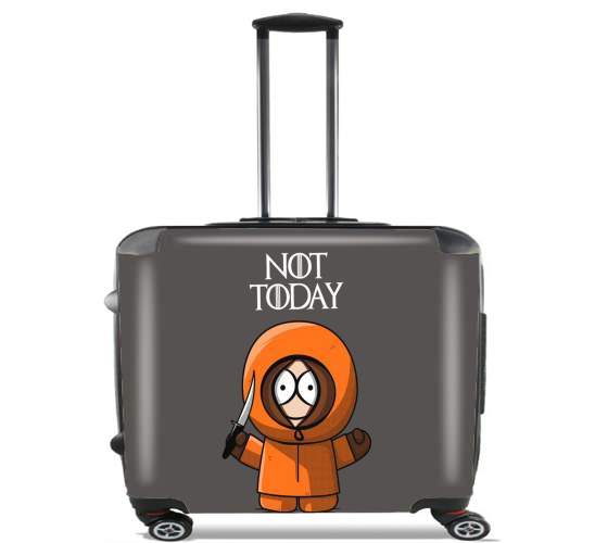  Not Today Kenny South Park para Ruedas cabina bolsa de equipaje maleta trolley 17" laptop