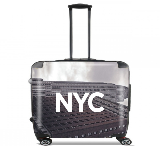  NYC Basic 8 para Ruedas cabina bolsa de equipaje maleta trolley 17" laptop