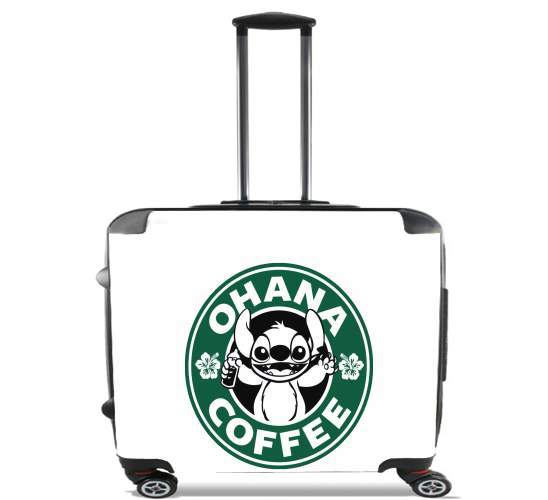  Ohana Coffee para Ruedas cabina bolsa de equipaje maleta trolley 17" laptop