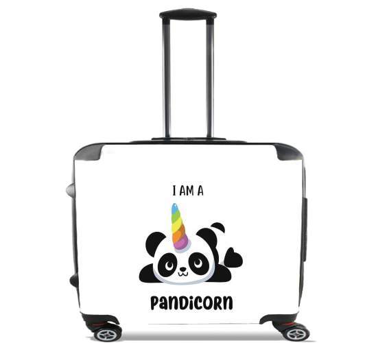  Panda x Licorne Means Pandicorn para Ruedas cabina bolsa de equipaje maleta trolley 17" laptop