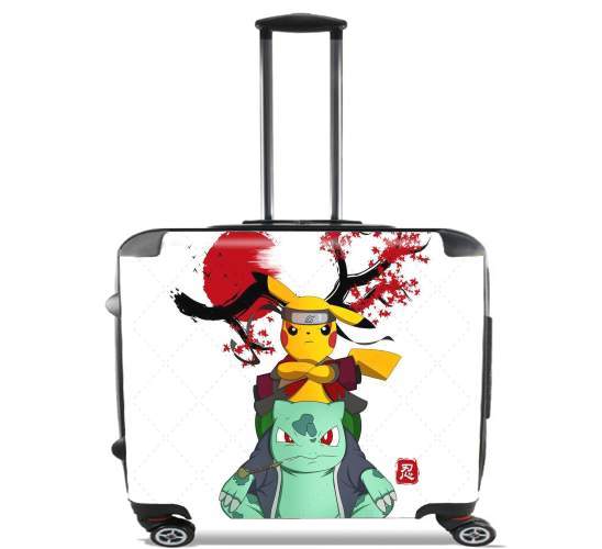  Pikachu Bulbasaur Naruto para Ruedas cabina bolsa de equipaje maleta trolley 17" laptop