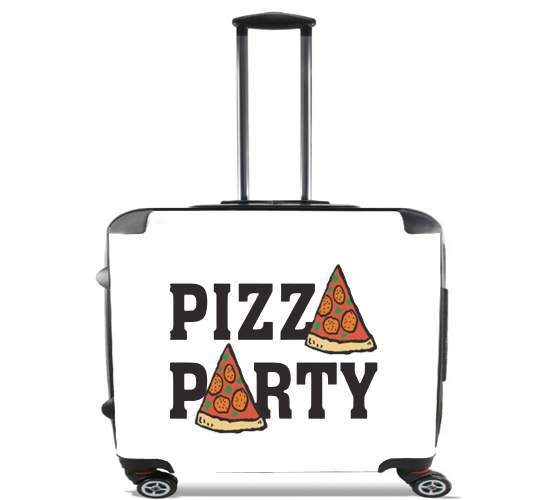  Pizza Party para Ruedas cabina bolsa de equipaje maleta trolley 17" laptop