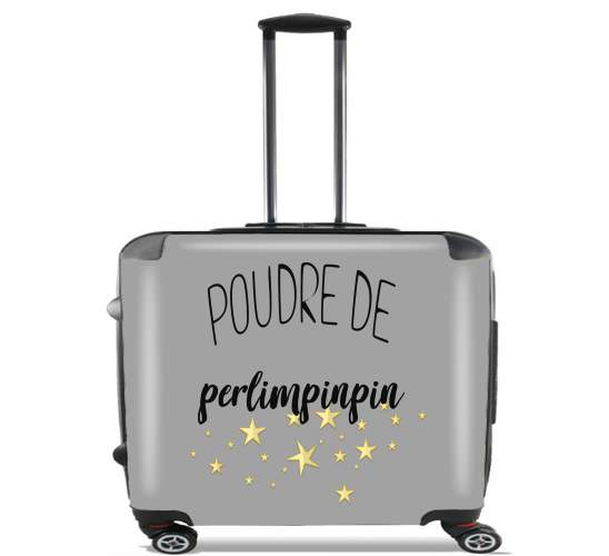  Poudre de perlimpinpin para Ruedas cabina bolsa de equipaje maleta trolley 17" laptop