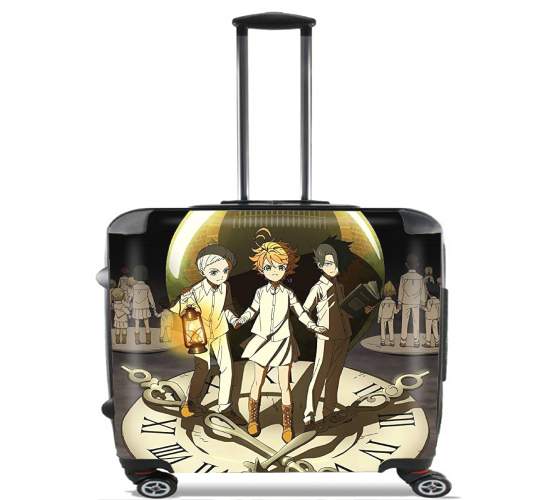  Promised Neverland Lunch time para Ruedas cabina bolsa de equipaje maleta trolley 17" laptop