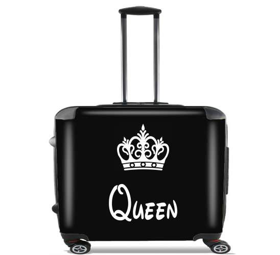  Queen para Ruedas cabina bolsa de equipaje maleta trolley 17" laptop