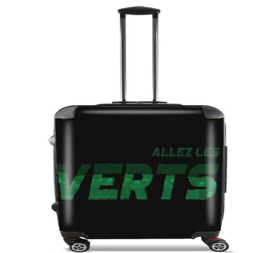  Saint Etienne Futbol Home para Ruedas cabina bolsa de equipaje maleta trolley 17" laptop