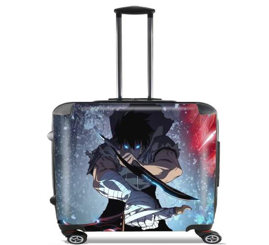  solo leveling jin woo para Ruedas cabina bolsa de equipaje maleta trolley 17" laptop