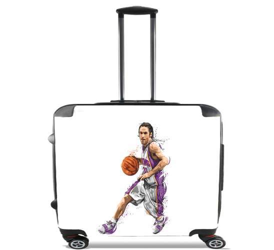  Steve Nash Basketball para Ruedas cabina bolsa de equipaje maleta trolley 17" laptop