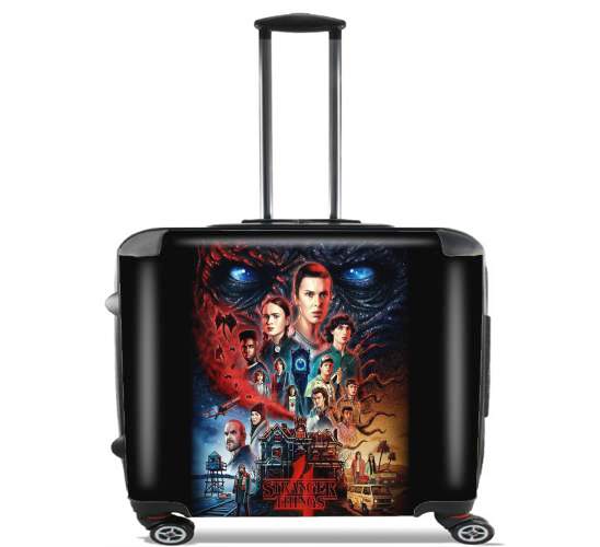  Stranger Things Season 4 para Ruedas cabina bolsa de equipaje maleta trolley 17" laptop