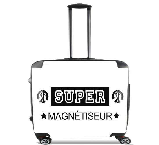  Super magnetiseur para Ruedas cabina bolsa de equipaje maleta trolley 17" laptop