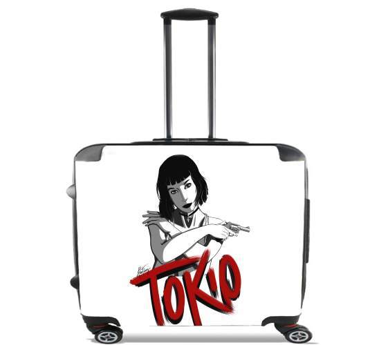  Tokyo Papel para Ruedas cabina bolsa de equipaje maleta trolley 17" laptop